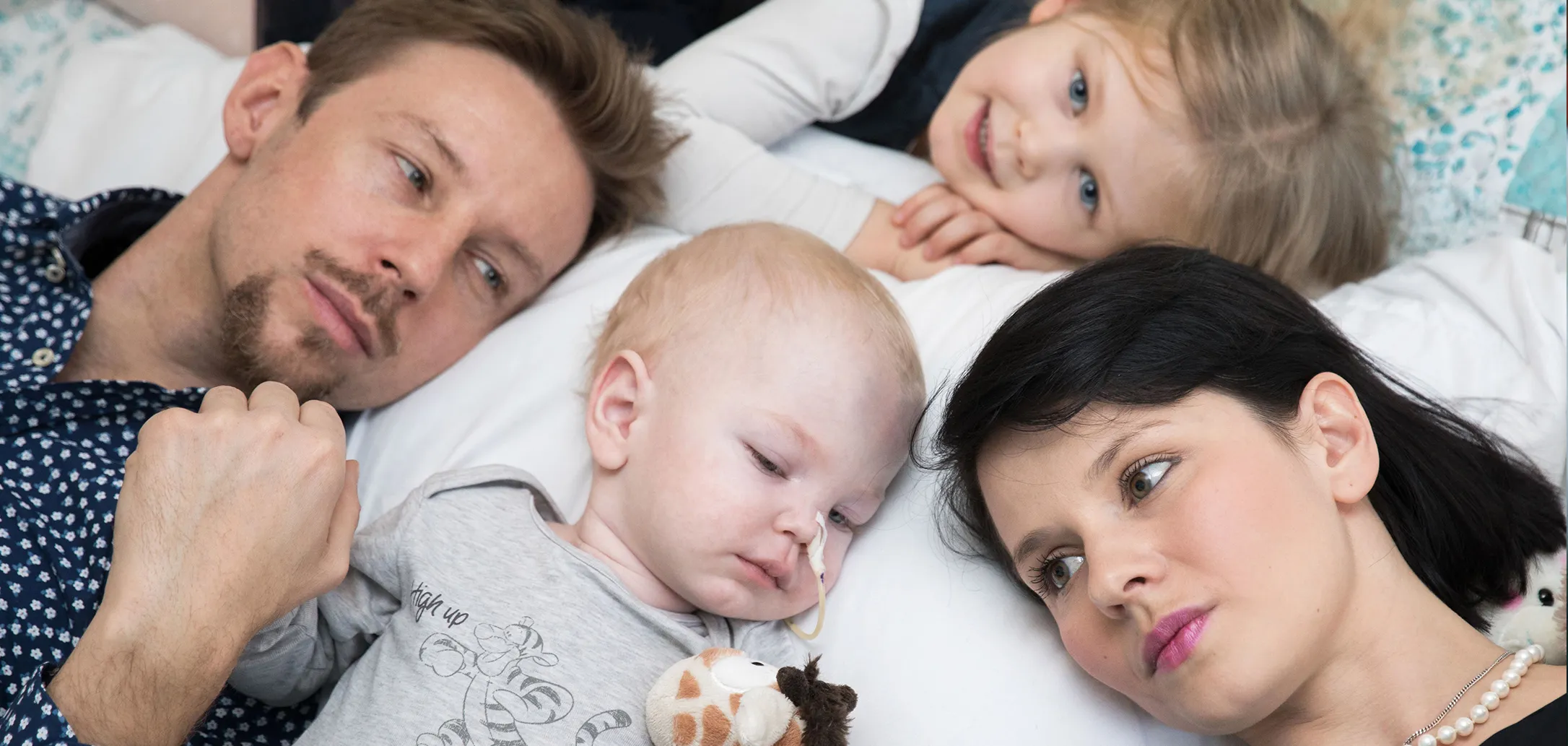 The Bezenšek family, founders of the Viljem Julijan Association for Children with Rare Diseases
